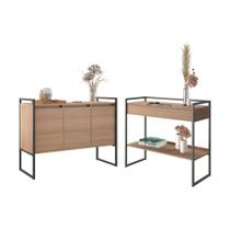 Conjunto Buffet E Aparador Industrial