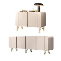 Conjunto Buffets Bambino/Virginia Sala de Estar MDP/MDF Pés em Aço Off White G26 - Gran Belo Conjunto Buffets Bambino/Virginia Sala de Estar MDP/MDF Pés em Aço Off White G26 - Gran Belo