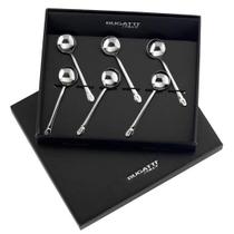 Conjunto bugatti 6 colheres café non solo in099n08