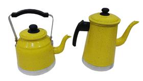 Conjunto Bule 1.7L Chaleira 1.7L Amarelo Pigmentado Belmar