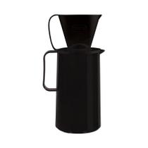Conjunto Bule 500ml Haus Preto e Coador 102 Embalagem Presenteável Mor Conjunto Bule 500ml Haus Preto e Coador 102 Embalagem Presenteável Mor