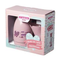 Conjunto Bule Térmico Garrafa 700ml + Suporte Filtro De Café 102