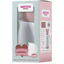 Conjunto Bule Térmico Garrafa 700ml + Suporte Filtro De Café 102