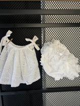 Conjunto Bunda Rica Bebê Infantil Tapa Fraldas Luxo Baby