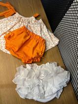 Conjunto Bunda Rica Bebê Luxo Kit 3 peças Infantil Tapa Fralda Algodão Baby Conjunto Bunda Rica Bebê Luxo Kit 3 peças Infantil Tapa Fralda Algodão Baby