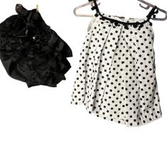 Conjunto Bunda Rica Bebê Menina com Babados Luxo
