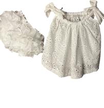 Conjunto Bunda Rica Bebê Menina com Babados Luxo Cores