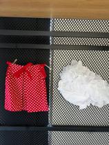 Conjunto Bunda Rica Luxo Bebê Infantil Tapa Fraldas Baby