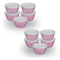 Conjunto c/10 Potes Herméticos - Baby 130 ml Conjunto c/10 Potes Herméticos - Baby 130 ml