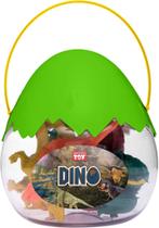 Conjunto C/ 12 Dinossauros No Ovo Divertido Infantil