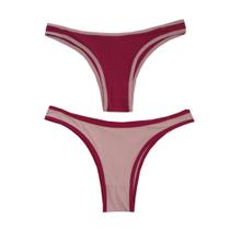 Conjunto c/2 calcinhas b+ k2033cs - cereja / rosa - m