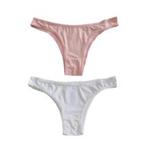 Conjunto c/2 calcinhas b+ k2033cs - rosa / branco - g