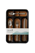 Conjunto c/ 24PC Faqueiro Gaveteiro Niteroi 3200-24G - HERCULES