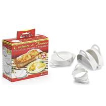 Conjunto c/3 Formas P/ Pasteis Pmg - Keita Conjunto c/3 Formas P/ Pasteis Pmg - Keita
