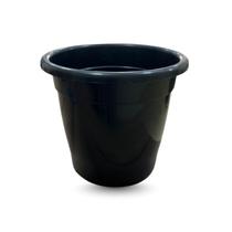 Conjunto c/36 Vasos Preto Reciclado de 31cm de diâmetro 30P
