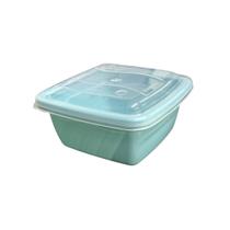 Conjunto C/ 4 Potes 250ML Quadrado Color