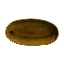 CONJUNTO C/ 4 TRAVESSAS OVAL FUNDA GRANDE ORGÂNICO ÂMBAR 32x16 cm