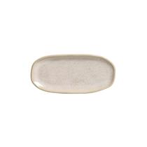 CONJUNTO C/ 4 TRAVESSAS OVAL RASA MINI ORGÂNICO LATTE 16,5x8 CM
