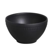 CONJUNTO C/ 6 BOWL PIETRA NERA PRETO MATTE 517ml