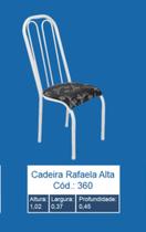 Conjunto C/ 6 Cadeira Tubolar Rafaela Branca