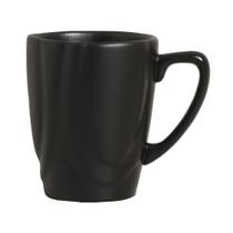Conjunto c/ 6 canecas Preto Acetinado 280 ml