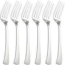 Conjunto c/ 6 garfos de sobremesa berna aço inox - wolff