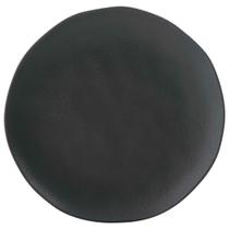 Conjunto C/6 Pratos Raso Orgânico Preto Matte Porto Brasil