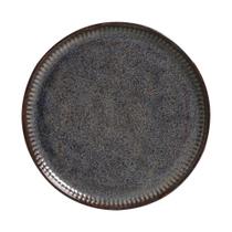 Conjunto c/ 6 pratos sobremesa linhas titanium ø 21,5 cm