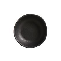 CONJUNTO C/ 6 RAMEQUIM MÉDIO ORGÂNICO PRETO MATTE 9x3 cm