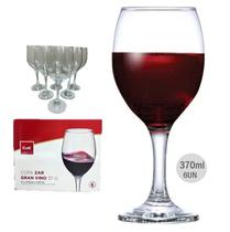 Conjunto c/ 6 Taças de Vidro 370ml Cok