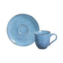 Conjunto C/ 6 Xícaras De Café e Pires Bio Breeze 120 ml
