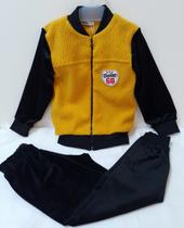 Conjunto C/ Jaqueta Luxo Infantil Menino Inverno Zafielo 069