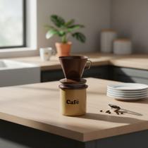 Conjunto C/ Pote Armazenador E Porta Filtro Nº 103