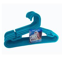 Conjunto Cabide Infantil 12 Peças Azul Conjunto Cabide Infantil 12 Peças Azul