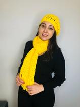 Conjunto Cachecol + Touca