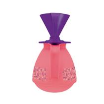 Conjunto Cafeteira Amare Decorado Pêssego e Amora Mor