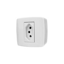 Conjunto Caixa de Sobrepor Com 1 Tomada de Energia 20A 250V Linha Slim Box Ilumi (Ref.: 84141)