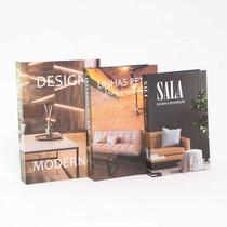 Conjunto Caixa Porta Objetos/Livro Decorativa Luxo -Linhas Retas Conjunto Caixa Porta Objetos/Livro Decorativa Luxo -Linhas Retas