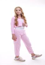 Conjunto Calça 3 peças Rosa Carol e Dani Conjunto Calça 3 peças Rosa Carol e Dani