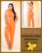 Conjunto calca alfaiataria g