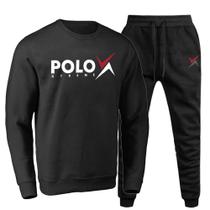 Conjunto Calça Básica Polo Xtreme Moletom Gola Redonda