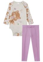 Conjunto Calça Body Cat Estampado Menina Kukiê Conjunto Calça Body Cat Estampado Menina Kukiê