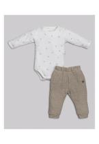 Conjunto Calça Body Manga Longa Anjos Baby Conjunto Calça Body Manga Longa Anjos Baby