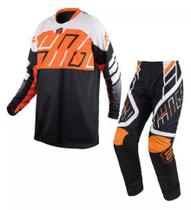 Conjunto Calça + Camisa Asw Image Alpha 24 Trilha Motocross