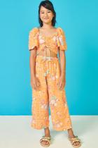 conjunto Calça+cropped de regular
