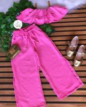 Conjunto calça + cropped Conjunto calça + cropped