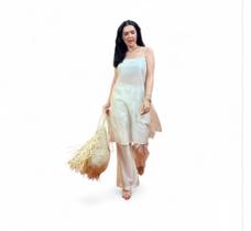 Conjunto Calça Dafine Elva 1118246 Baunilha G Conjunto Calça Dafine Elva 1118246 Baunilha G