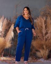 Conjunto calça e blusa de manga