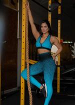 conjunto calça e blusa fitness feminino