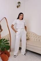 Conjunto Calça E Blusa Moletom Estilo Moderno Casual Conjunto Calça E Blusa Moletom Estilo Moderno Casual